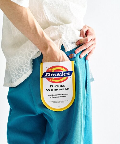 DICKIES×417別注　refine スラックス　ディッキーズ Dickies スラックス DICKIES 417別注 モーニングカットパンツ