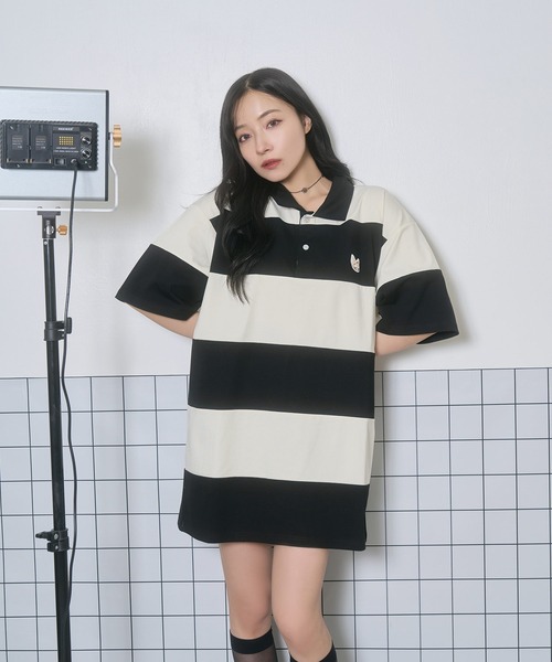 ANDGEEBEE ポロシャツ ポロ フェネックラガーT レディース