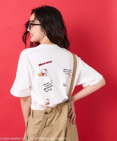 【新品】ステューシー キティ サンリオ コラボ レディース Tシャツ NEW NEW】ステューシー キティ サンリオ コラボ レディース Tシャツ 新品
