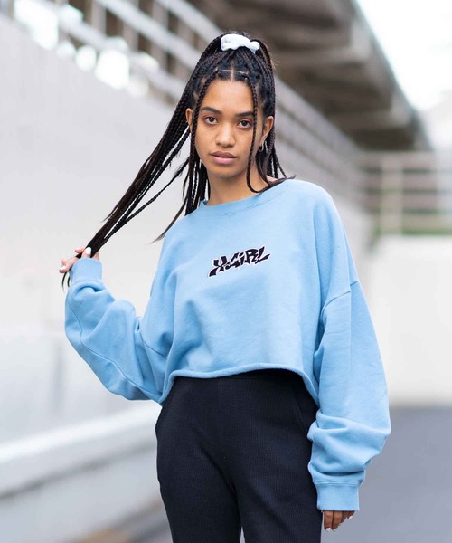 Ado×HAREコラボ スウェットMサイズ(新品未使用) HARE☆Ado☆黒☆レース☆アップ☆ローズ☆シシュウ☆スウェット