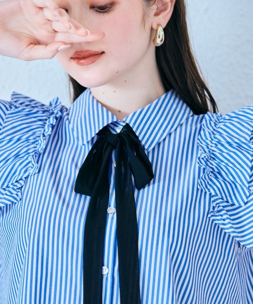 Audie a Muses（オーディア ミューズ） ブラウス シャツ ダブル