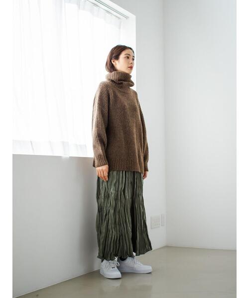 「koe」 タートルネックニット FREE グレー レディース_画像5