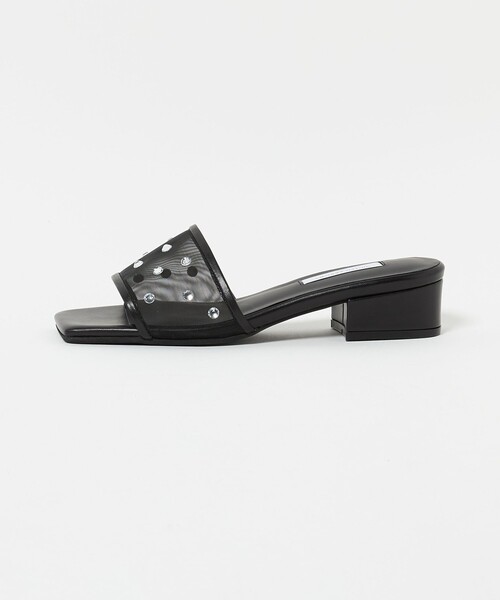 UNITEDARROWS 24㎝厚底レディースサンダル ビジュー ミュール UNITED ARROWS サンダル ビジュー ミュール レディース