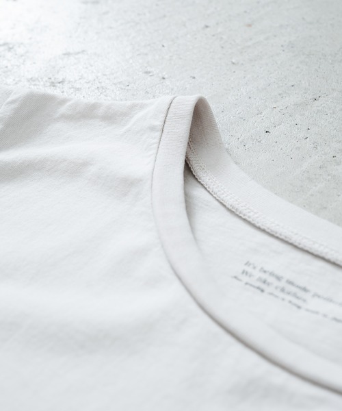 quadro tシャツ 60/2スーピマ度詰め天竺ノースリーブ レディース