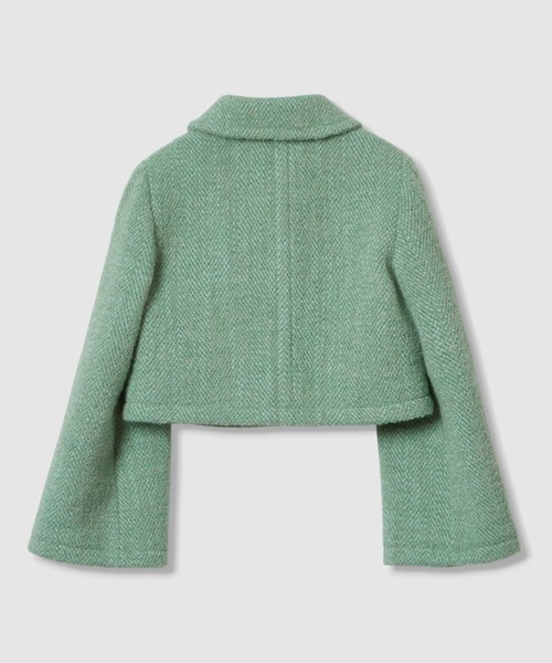 ブルゾン アウター 「LOULOU WILLOUGHBY」BONOTTOステンカラージャケット レディースの画像