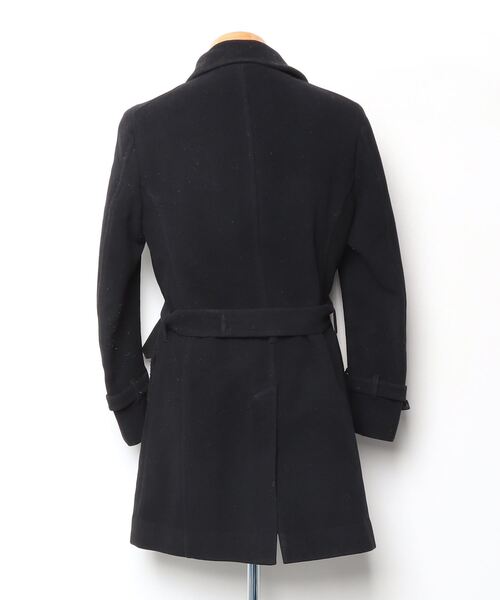 ABAHOUSE イタリア製チェスターコート メンズ　サイズ3 ABAHOUSE（アバハウス） チェスターコート 3 ブラック メンズ