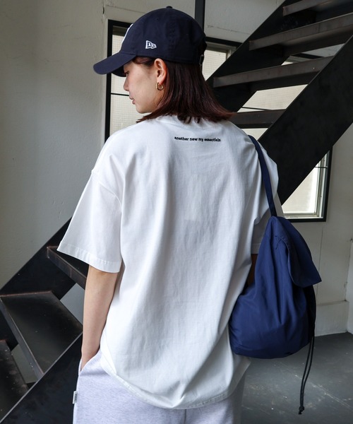 「ANME」 半袖Tシャツ X-LARGE オートミール レディース