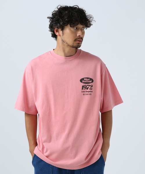 「BAYFLOW」 半袖Tシャツ MEDIUM オフホワイト メンズ