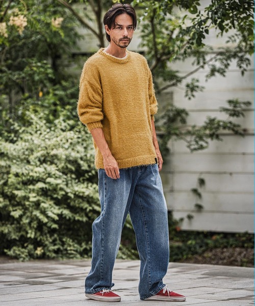 CAMBIO(カンビオ) セーター ニット mn3152-Minimal Shaggy Knit CAMBIO(カンビオ) セーター ニット mn3152-Minimal Shaggy Knit