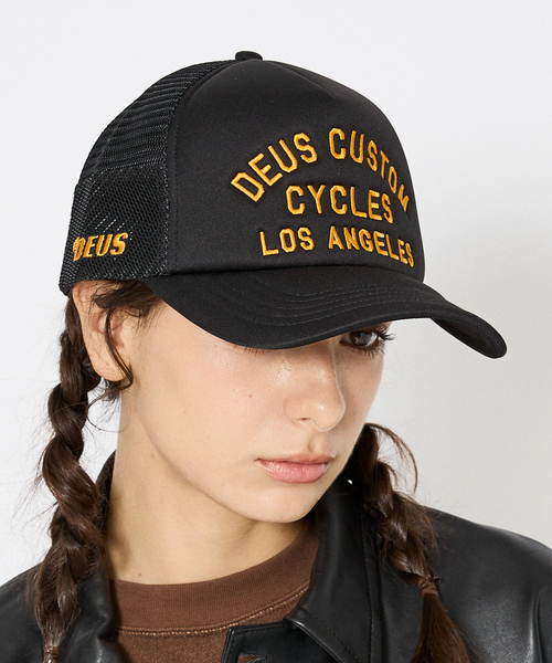 [Deus ex Machina]デウス Cap  キャップ黒 ロンハーマン取扱い デウスマキナ キャップ（メンズファッション） | ファッション