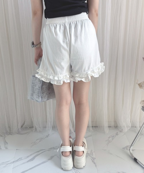 frunco パンツ 「ZOZO限定」フリルショートパンツ レディース