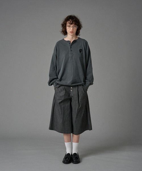 ヘンリー様 ONCILY tシャツ HENRY NECK LONG SLEEVE T-SHIRT /ヘンリー