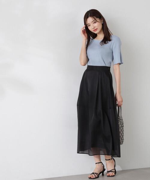 「PROPORTION BODY DRESSING」 フレアスカート MEDIUM ピンク レディース