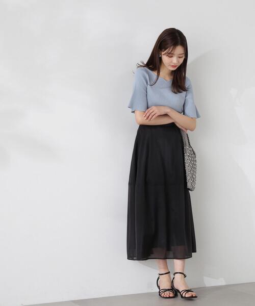 「PROPORTION BODY DRESSING」 フレアスカート MEDIUM ピンク レディース