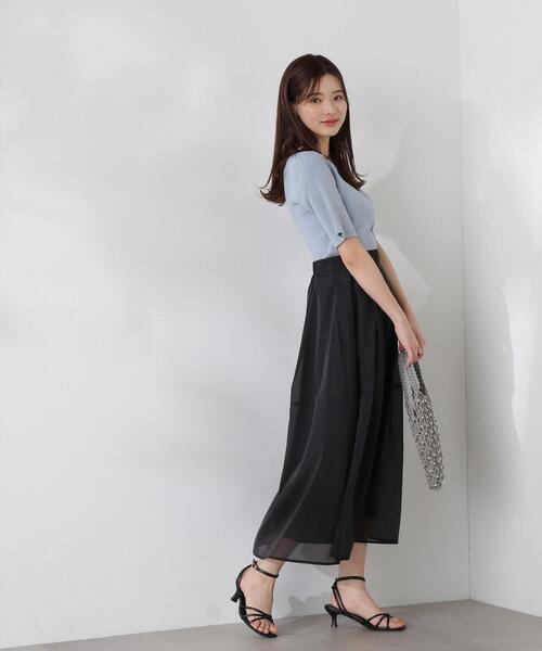 「PROPORTION BODY DRESSING」 フレアスカート MEDIUM ピンク レディース