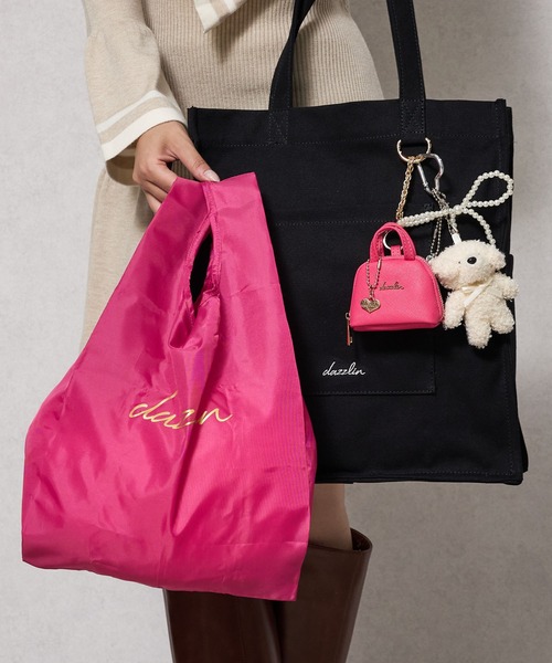 dazzlin チャーム 「dazzlin/ダズリン」エコバッグ入りミニ