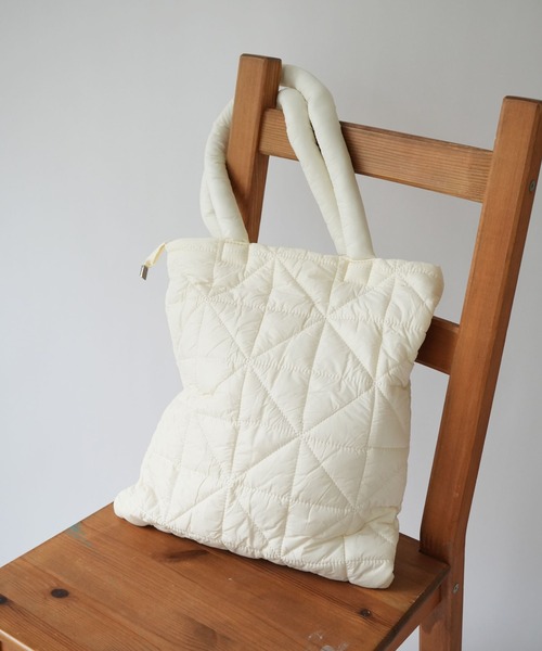 Port（ポート） トートバッグ 「 」 キルティング パフトートバッグ