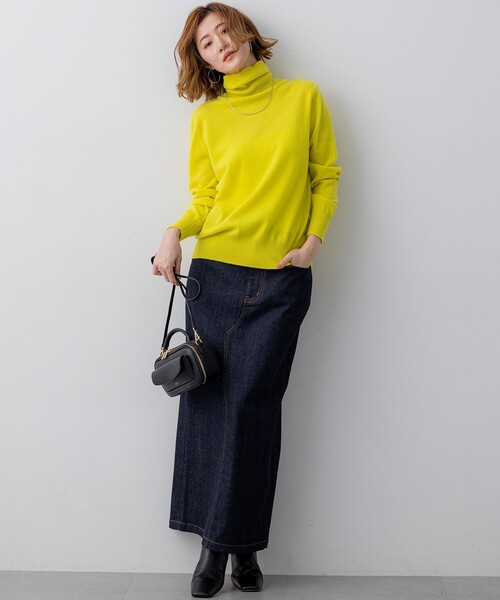 23区（ニジュウサンク） ニット セーター ピュアカシミヤ