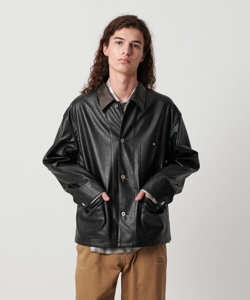 美品　USA製　monitaly カバーオール　ストライプ　メンズXLサイズ相当 美品 USA製 monitaly カバーオール ストライプ メンズXLサイズ
