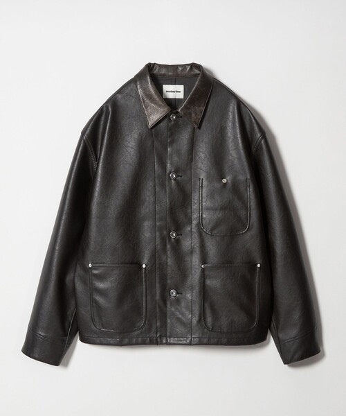 monkey time キルティングコート XL メンズ ALPHA × monkey time＞ キルテッド サイドジップ MA―1