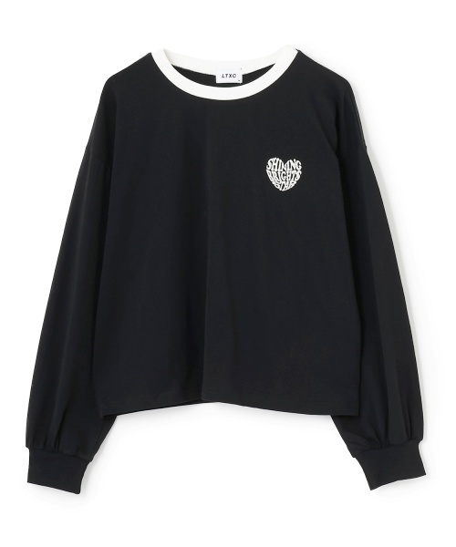 子供服 女の子 まとめ売り 130 JENNI ALGY lovetoxic 等 LOVETOXIC tシャツ ハートバイカラー長袖Tシャツ キッズ 子供服