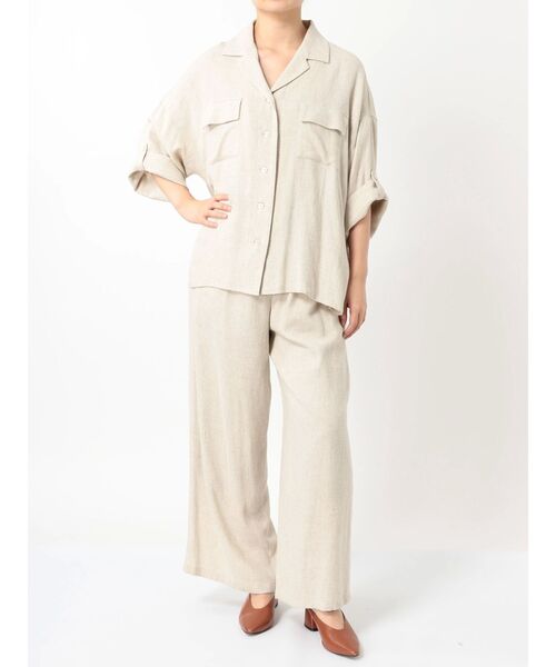 「COTORICA」 7分袖ブラウス FREE ブラック レディース_画像2