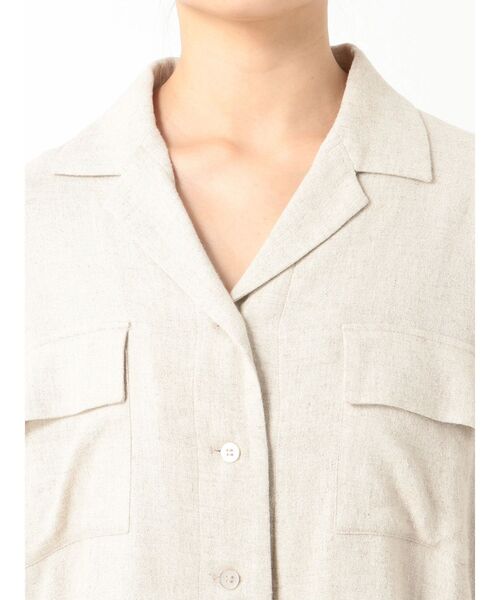 「COTORICA」 7分袖ブラウス FREE ブラック レディース_画像4