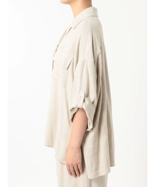 「COTORICA」 7分袖ブラウス FREE ブラック レディース_画像5