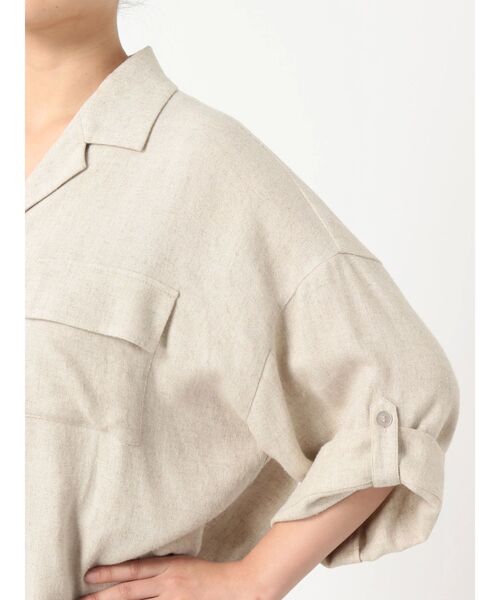 「COTORICA」 7分袖ブラウス FREE ブラック レディース_画像7