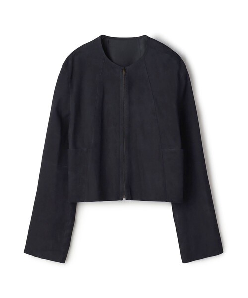 BACCA（バッカ） ブルゾン アウター ゴートスエード ショートジップ