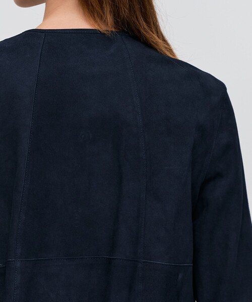 BACCA（バッカ） ブルゾン アウター ゴートスエード ショートジップ