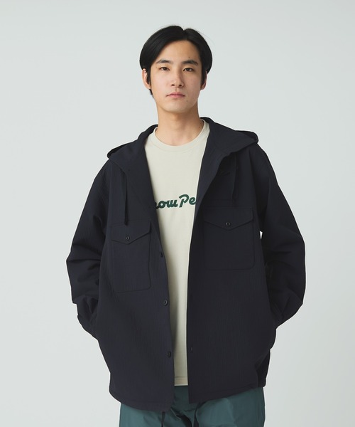 スノーピーク　ジャケット兼シャツ  peak snow peak（スノーピーク） シャツ Snow Peak / Easy Cloth Hooded