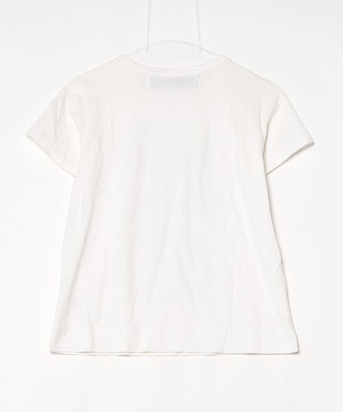 「Tu es mon TRESOR」 半袖Tシャツ 38 ホワイト レディース_画像2