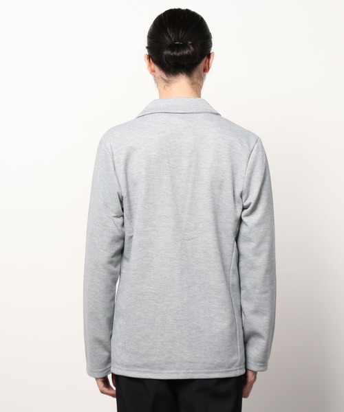 グレー テーラードジャケット スウェット素材 ARCADE（アーケード） ジャケット テーラードジャケット テーラード