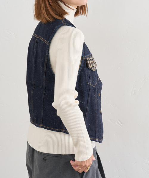 U by SPICK&SPAN（ユーバイスピックアンドスパン） ベスト ジレ GANNI