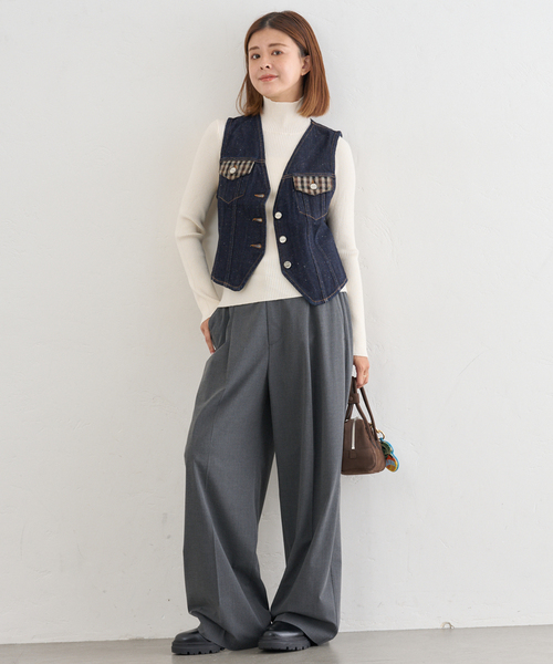 U by SPICK&SPAN（ユーバイスピックアンドスパン） ベスト ジレ GANNI