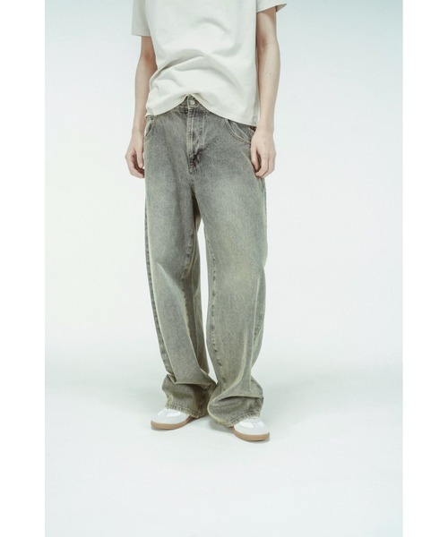Neutral Untitled ジーンズ BAGGY DENIM メンズ レディース : ZOZOTOWN