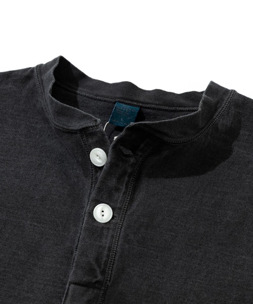 GOOD ON（グッドオン） ヘンリーネック tシャツ LS HEAVY HENLEY TEE