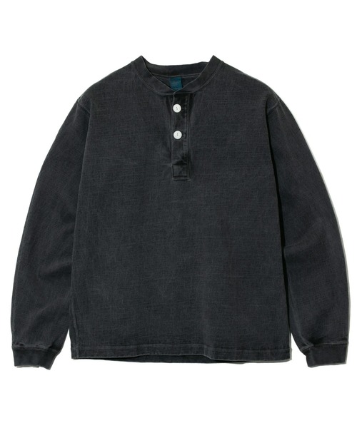 GOOD ON（グッドオン） ヘンリーネック tシャツ LS HEAVY HENLEY TEE