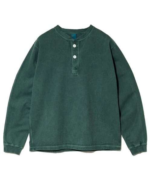 GOOD ON（グッドオン） ヘンリーネック tシャツ LS HEAVY HENLEY TEE