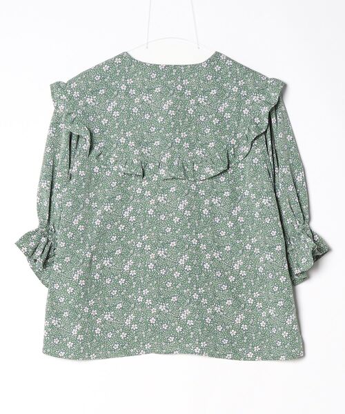 「w closet」 半袖ブラウス FREE グリーン レディース_画像2