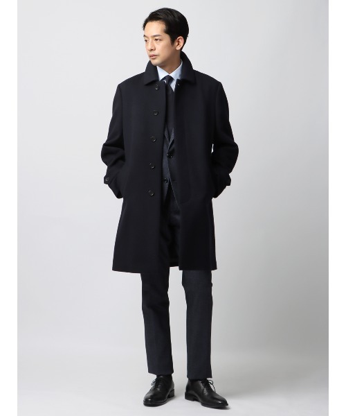 ステンカラーコート コート スマみえステンカラーコート ストレッチ