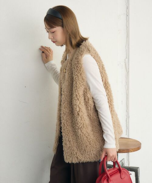 RETROGIRL（レトロガール） ベスト ジレ ボアベスト レディース