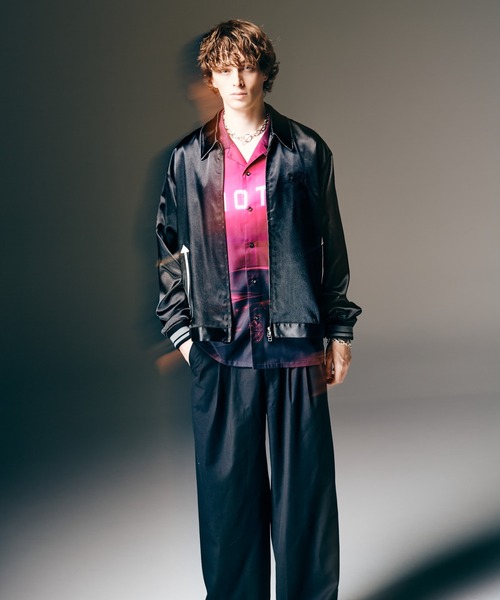 glamb（グラム） スカジャン Short Satin Jacket / ショートサテン