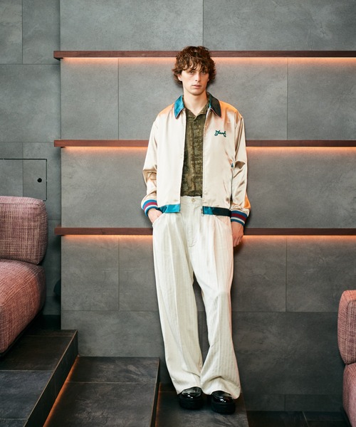 glamb（グラム） スカジャン Short Satin Jacket / ショートサテン