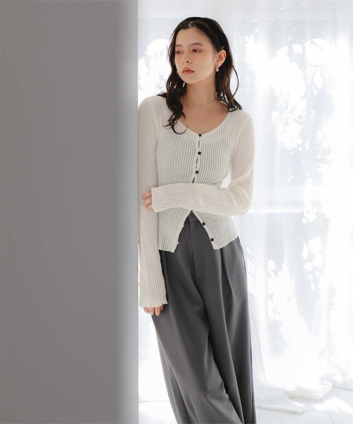 titivate（ティティベイト） カーディガン uvカット UVケア