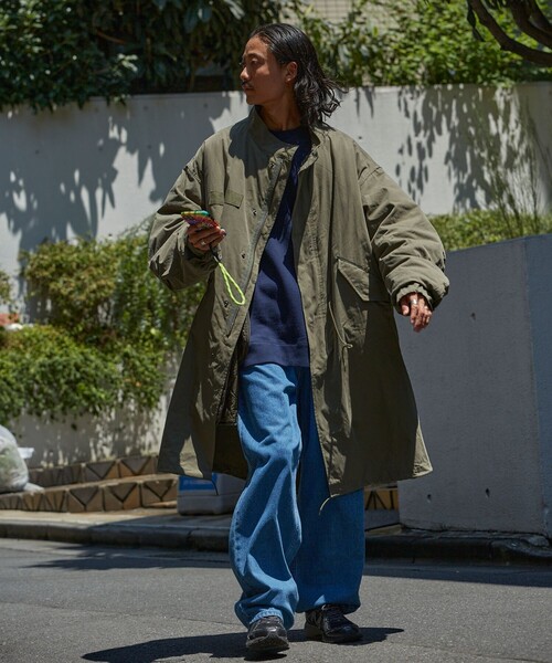 「FREAK'S STORE」 モッズコート SMALL ブラック メンズ_画像3