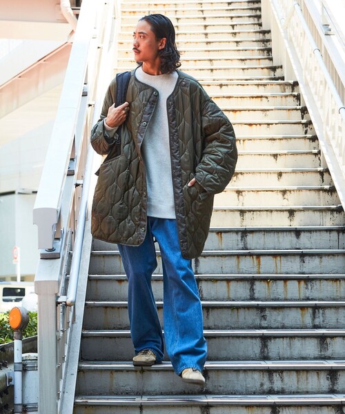 「FREAK'S STORE」 モッズコート SMALL ブラック メンズ_画像7