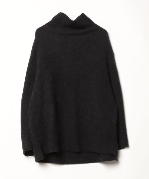 ATTACHMENT」 長袖ニット 2 ダークグレー メンズ 美品 ATTACHMENT 