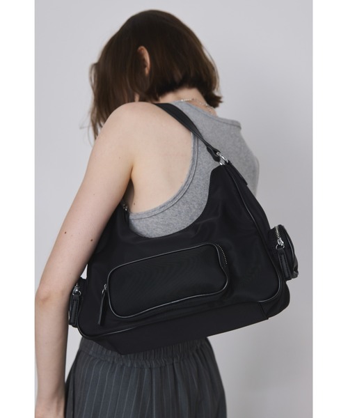 「un/neu」 2WAYバッグ FREE チャコールグレー レディース_画像2